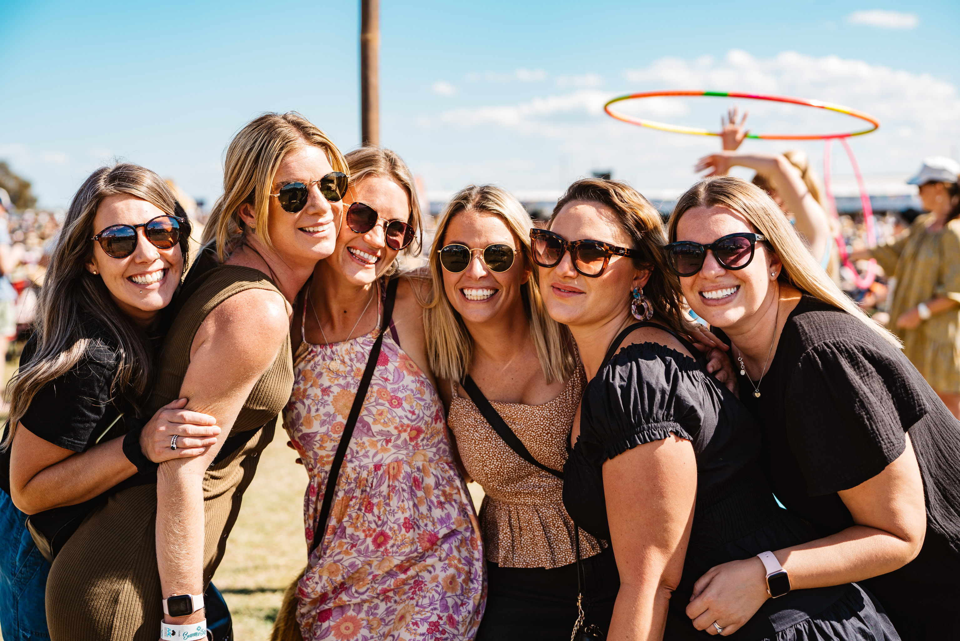SummerSalt Music Festival - Group of women smiling at camera
